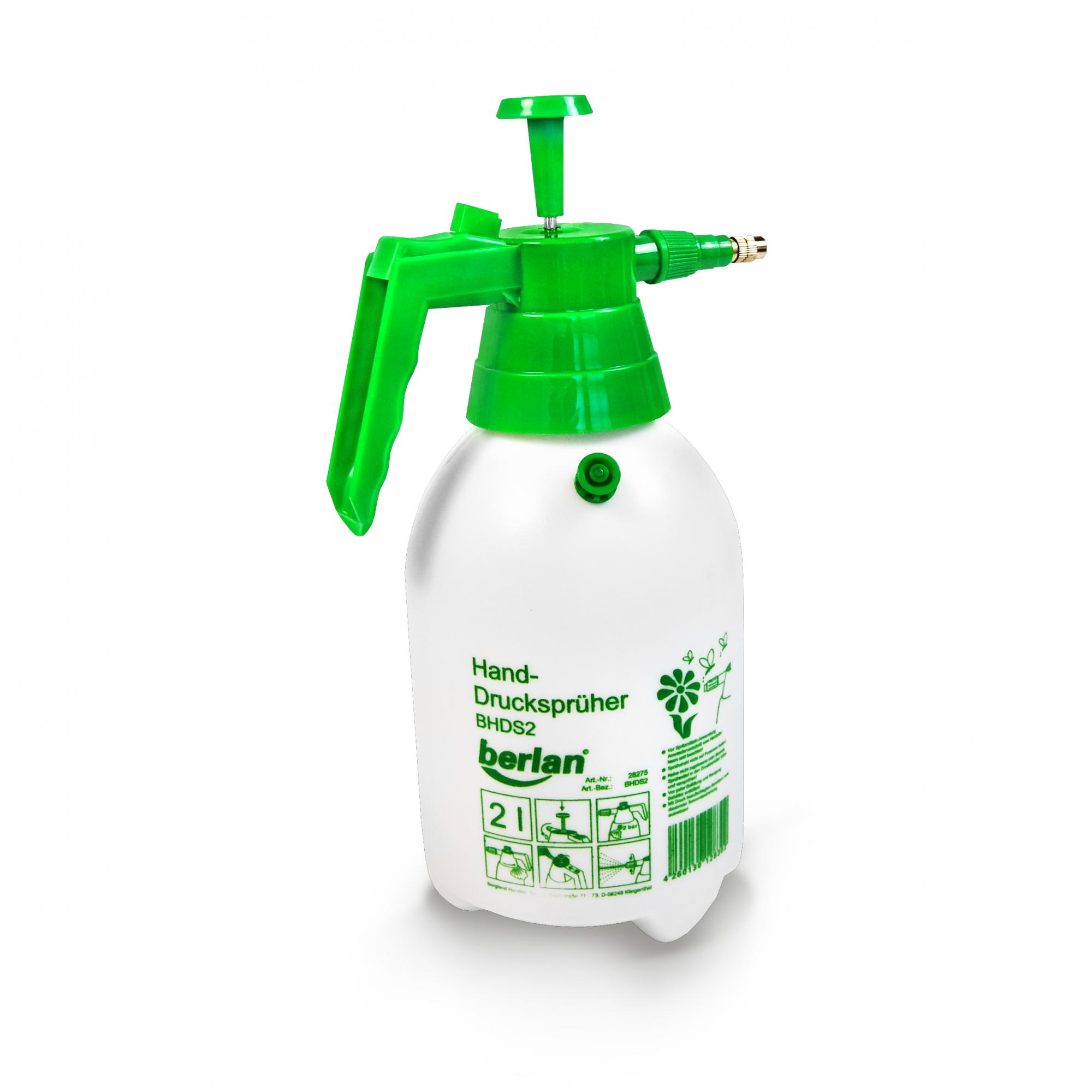 2 Liter Handsprüher Drucksprüher Pumpsprüher Pflanzensprüher Unkraut Sprühgerät