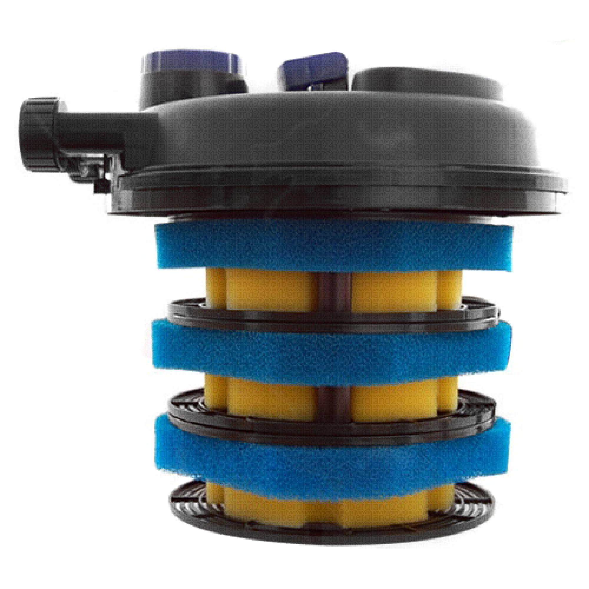 11 Watt UVC Druckfilter Teichfilter für 11.000 Liter Teiche UVC Klärer