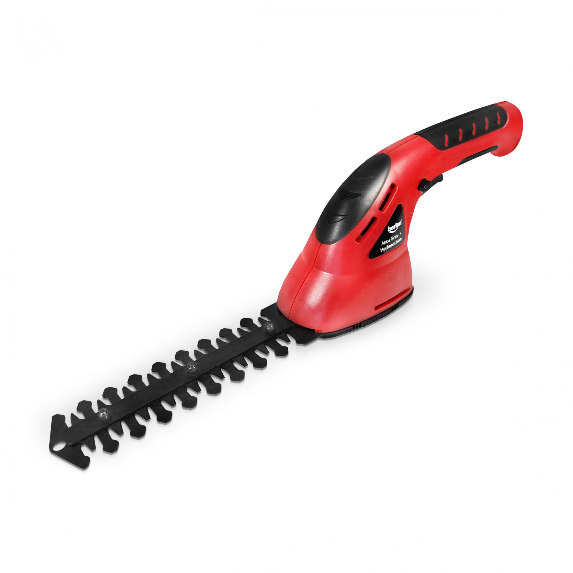 Akku Heckenschere 7,2 V LIION mit Stiel Strauchschere Grasschere